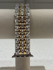 Silver/ Yellow Gold Swarovski